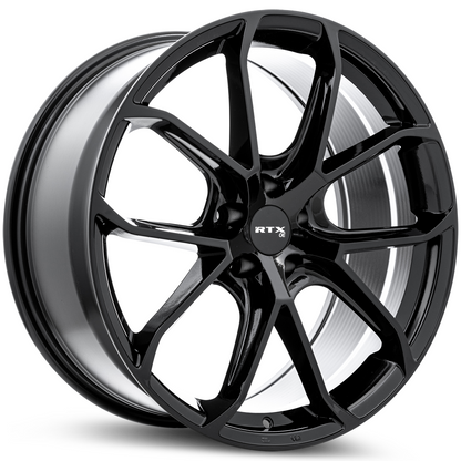 21x11 RTX MC-01 Gloss Black Wheel 5x130 (58mm)