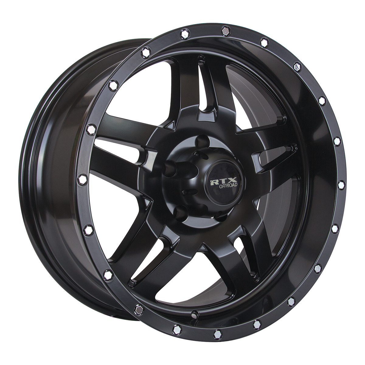 17x9 RTX Mesa Satin Black Wheel 5x5.5 (0mm)