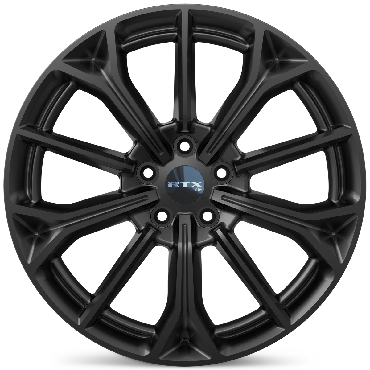 19x8.5 RTX MZ01 Gloss Black Wheel 5x4.5 (45mm)