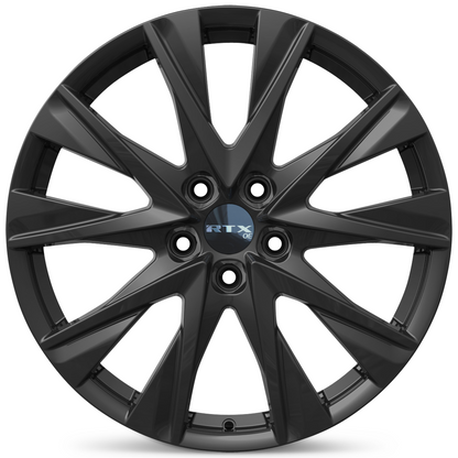 17x7 RTX MZ02 Gloss Black Wheel 5x4.5 (45mm)