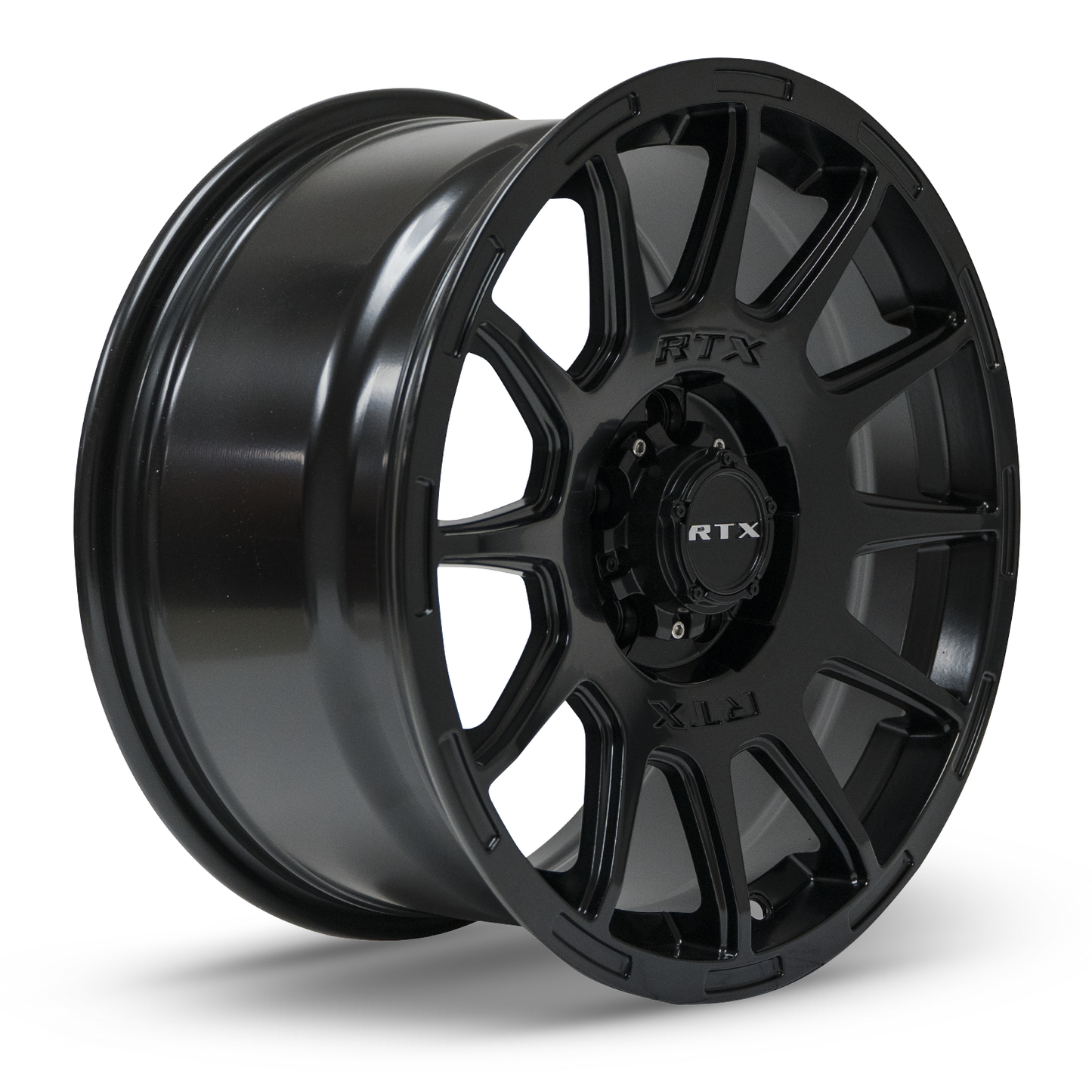 17x8.5 RTX Mini Baja Satin Black Wheel 5x4.25 (38mm)