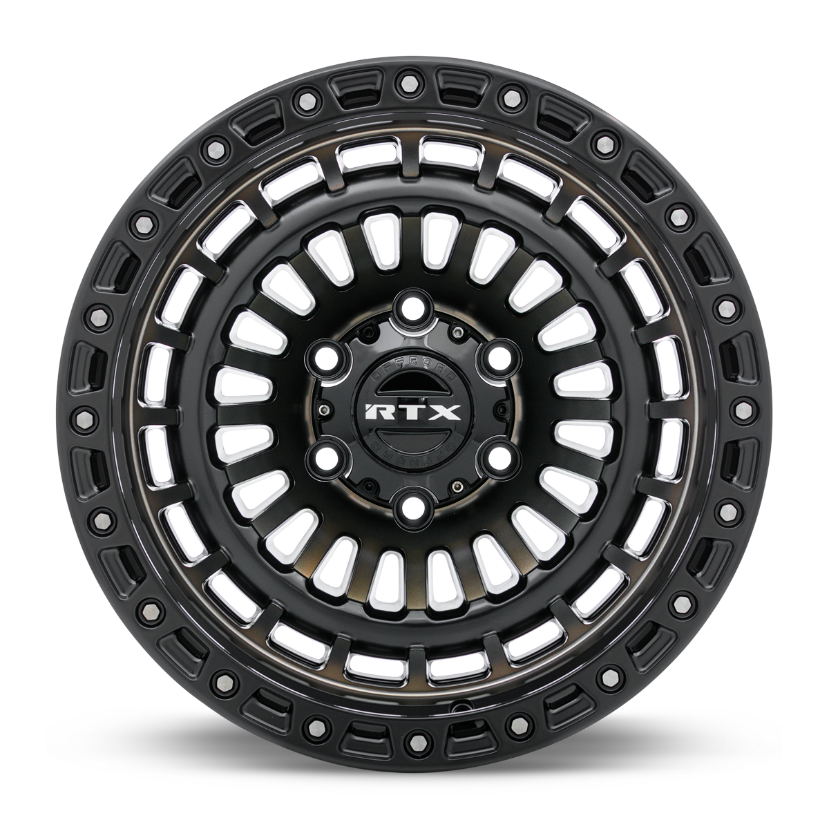 20x9 RTX Moab Satin Black Machined Bronze Wheel 6x135 (0mm)