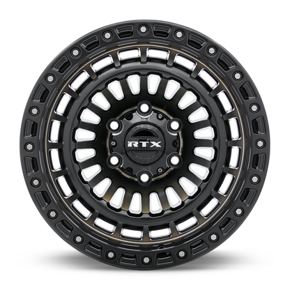 20x9 RTX Moab Satin Black Machined Bronze Wheel 6x135 (0mm)