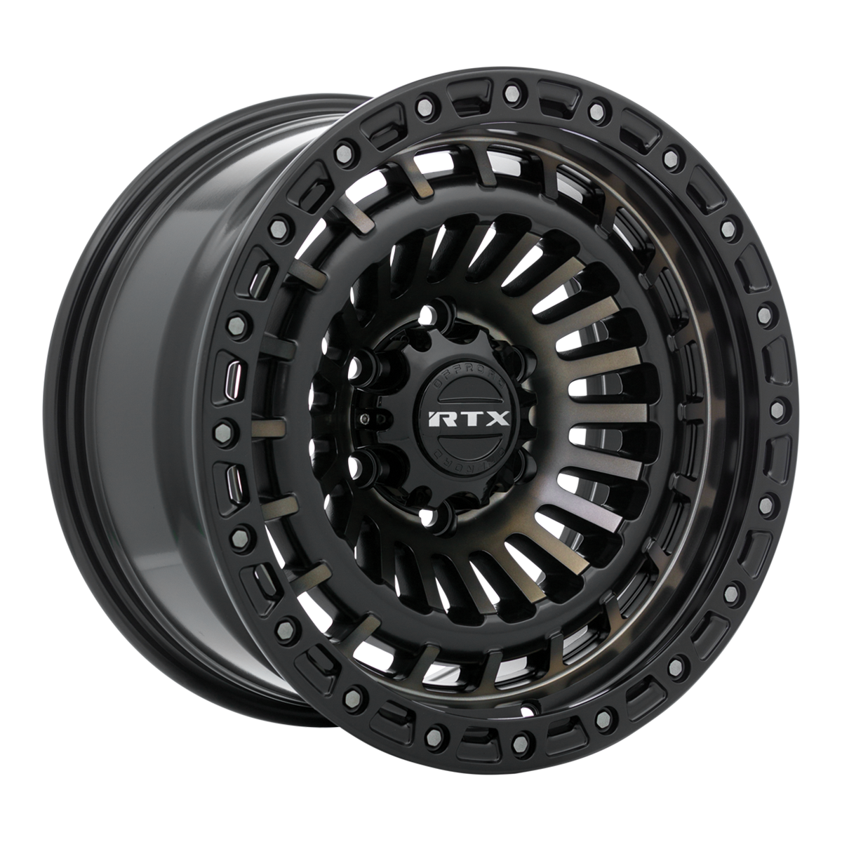 20x9 RTX Moab Satin Black Machined Bronze Wheel 6x135 (0mm)