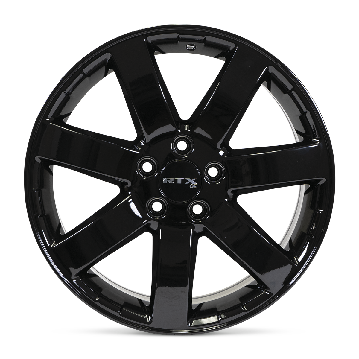 17x7.5 RTX Nagano Gloss Black Wheel 5x4.5 (45mm)