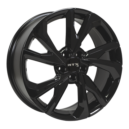 17x7.5 RTX Nikko Gloss Black Wheel 5x4.5 (42mm)
