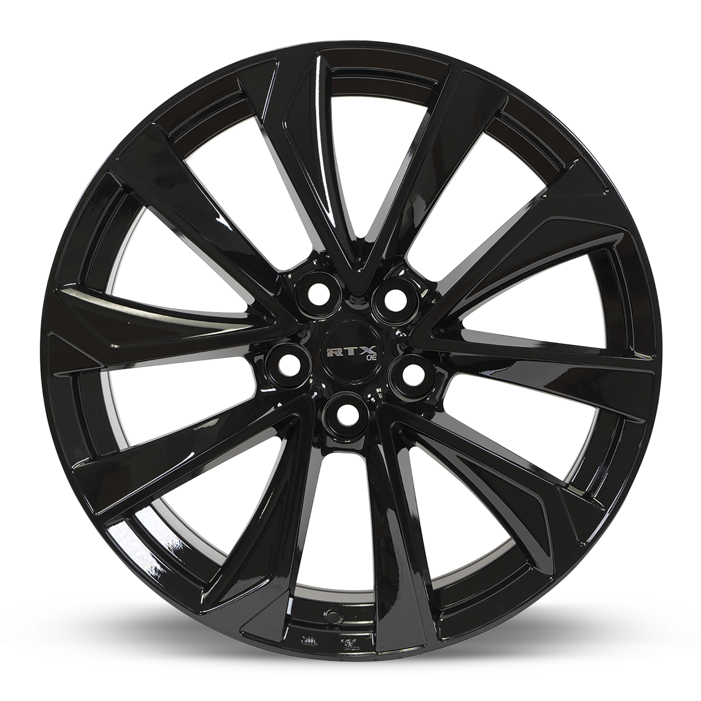 18x7.5 RTX Noda Gloss Black Wheel 5x4.5 (45mm)