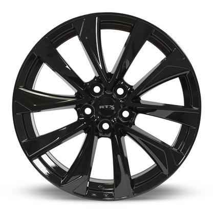 18x7.5 RTX Noda Gloss Black Wheel 5x4.5 (45mm)