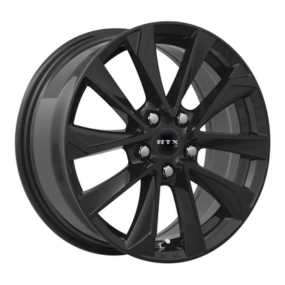 19x7.5 RTX Noda Gloss Black Wheel 5x4.5 (40mm)