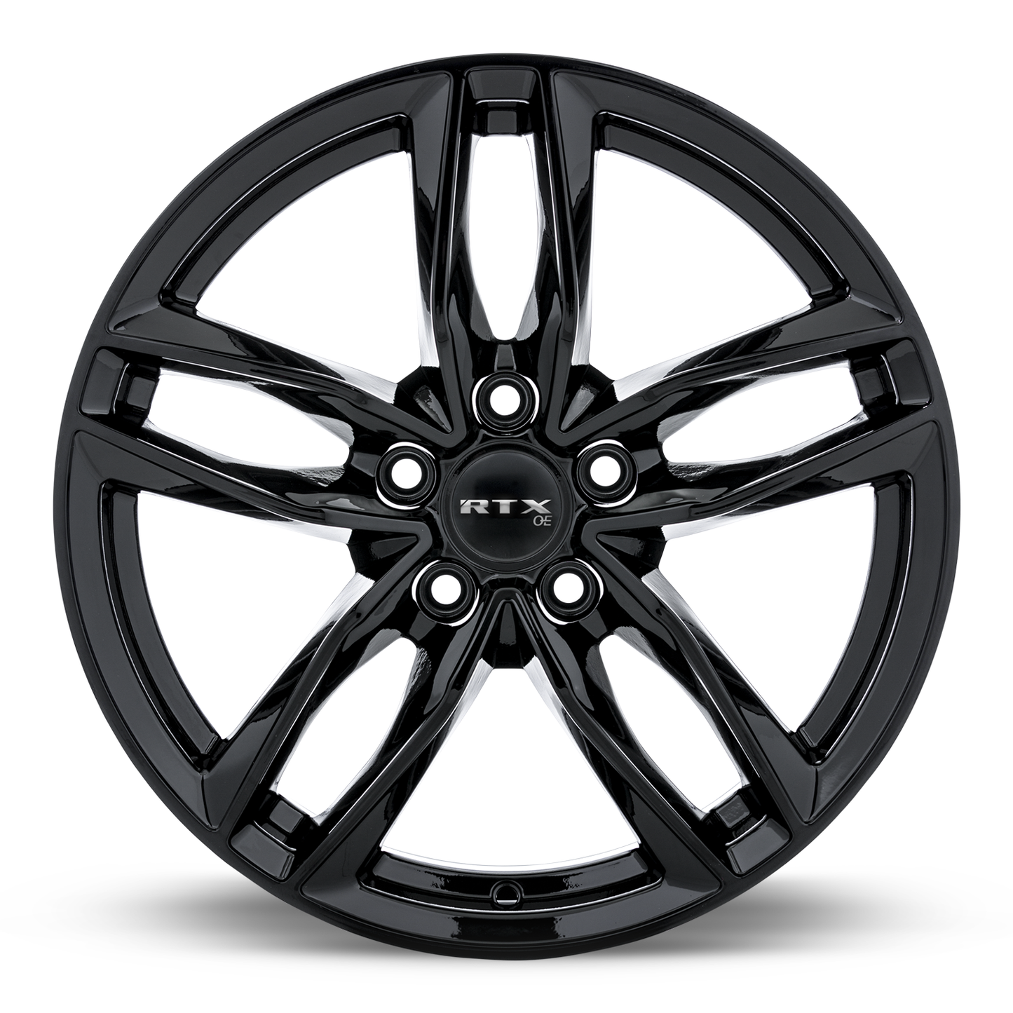 17x7.5 RTX Nuremberg Gloss Black Wheel 5x112 (35mm)