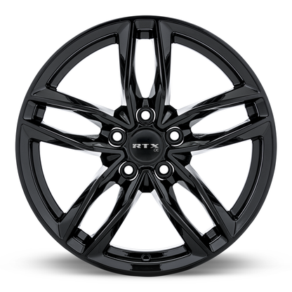 17x7.5 RTX Nuremberg Gloss Black Wheel 5x112 (35mm)