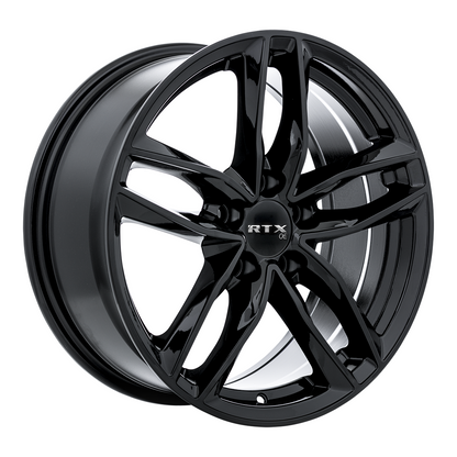 17x7.5 RTX Nuremberg Gloss Black Wheel 5x112 (35mm)