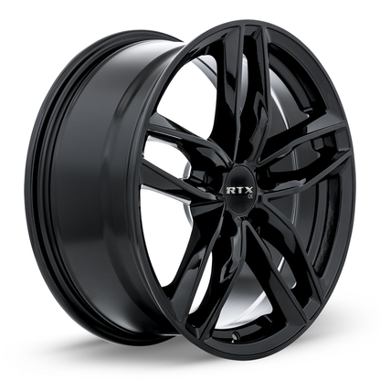 17x7.5 RTX Nuremberg Gloss Black Wheel 5x112 (35mm)