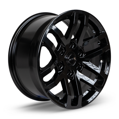 17x8.5 RTX Oak Gloss Black Wheel 6x135 (30mm)