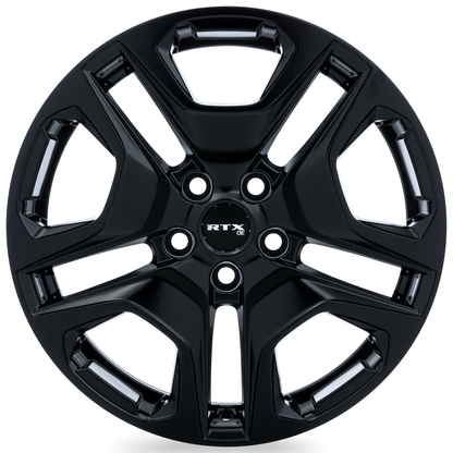 19x7.5 RTX Osaka Satin Black Wheel 5x4.5 (35mm)