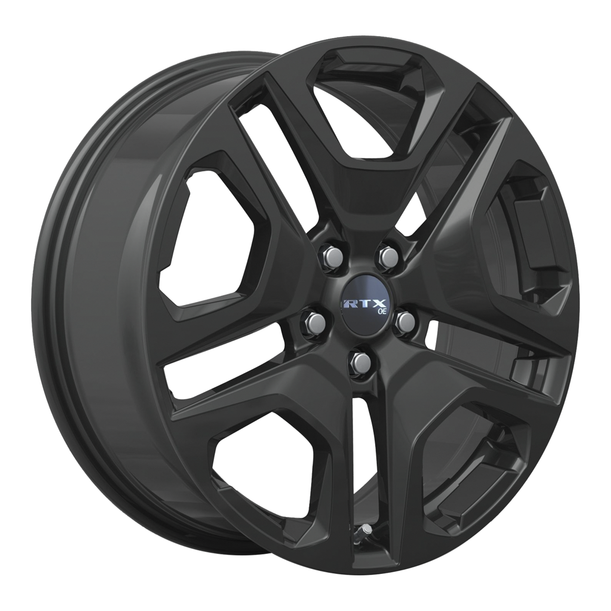 19x7.5 RTX Osaka Satin Black Wheel 5x4.5 (35mm)