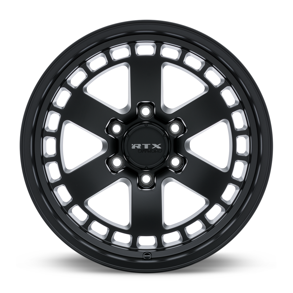 17x9 RTX Ozark Satin Black Wheel 6x4.5 (0mm)