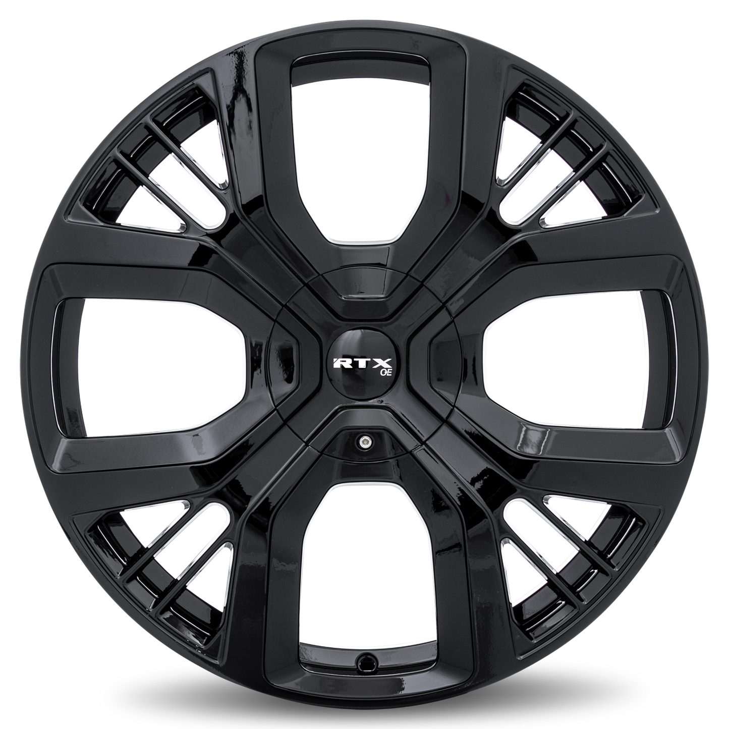 20x8 RTX PS-01 Gloss Black Wheel 5x4.25 (45mm)