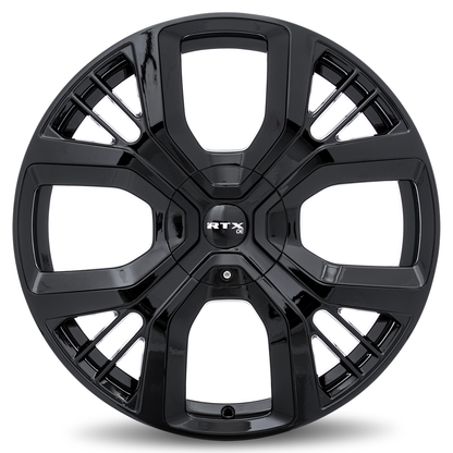 20x8 RTX PS-01 Gloss Black Wheel 5x4.25 (45mm)