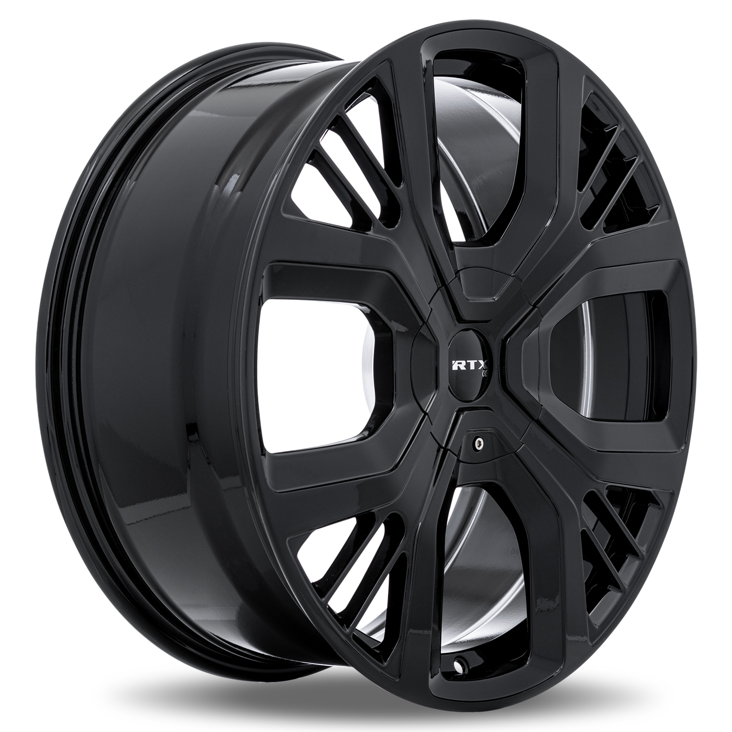20x8 RTX PS-01 Gloss Black Wheel 5x4.25 (45mm)