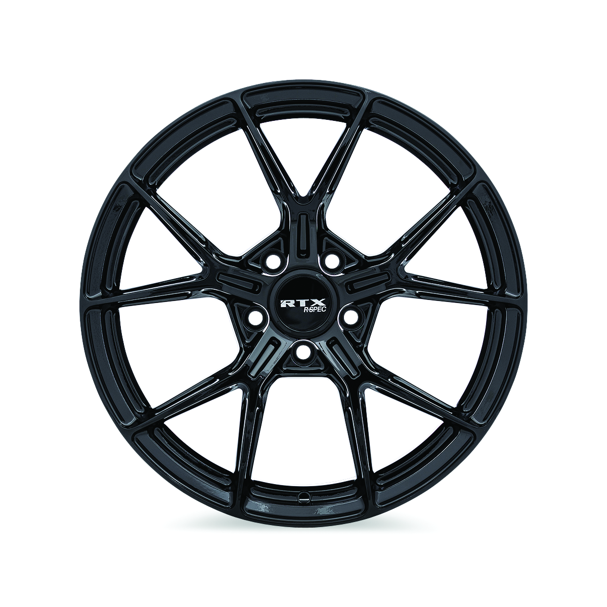 17x7.5 RTX RS01 Gloss Black Wheel 5x100 (38mm)