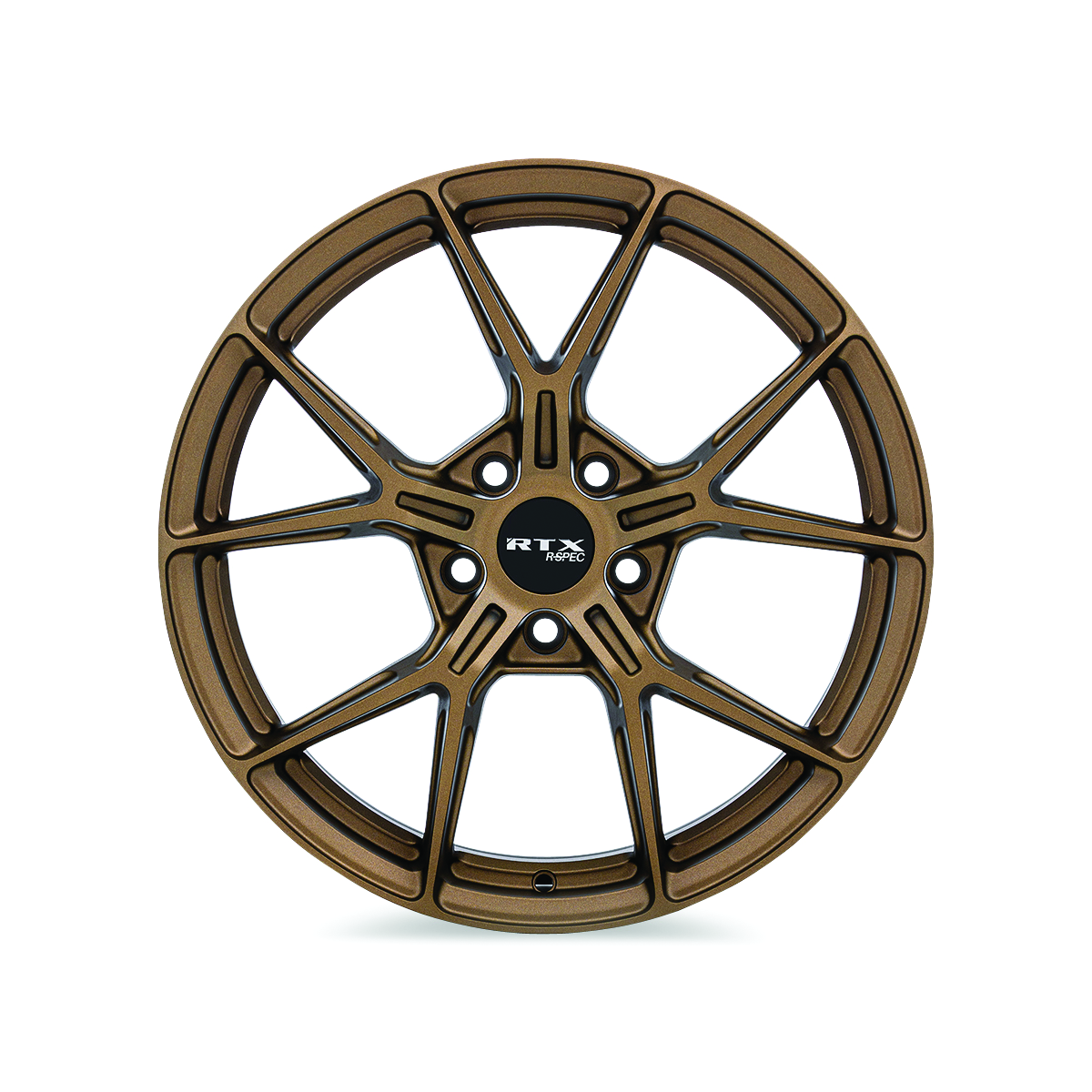 18x8 RTX RS01 Satin Bronze Wheel 5x4.5 (38mm)