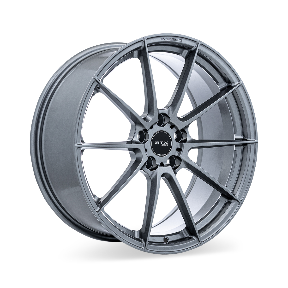 20x8.5 RTX RS03F Gloss Gunmetal Wheel 5x4.5 (35mm)
