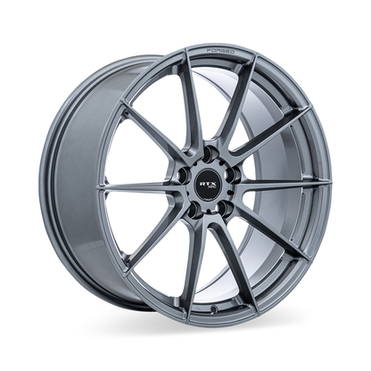 20x8.5 RTX RS03F Gloss Gunmetal Wheel 5x4.5 (35mm)