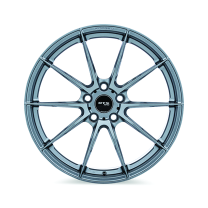 20x8.5 RTX RS03F Gloss Gunmetal Wheel 5x4.5 (35mm)