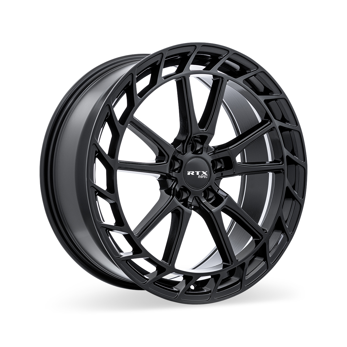 20x8.5 RTX RS05 Gloss Black Wheel 5x4.25 (40mm)
