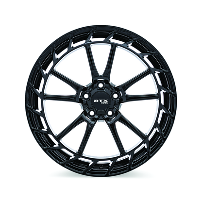 20x8.5 RTX RS05 Gloss Black Wheel 5x4.5 (40mm)
