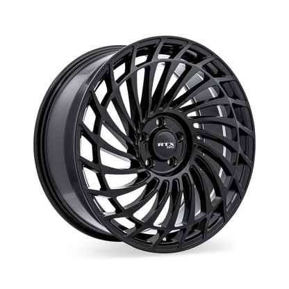 18x8 RTX RS06 Gloss Black Wheel 5x4.5 (40mm)