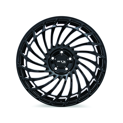 18x8 RTX RS06 Gloss Black Wheel 5x4.5 (40mm)