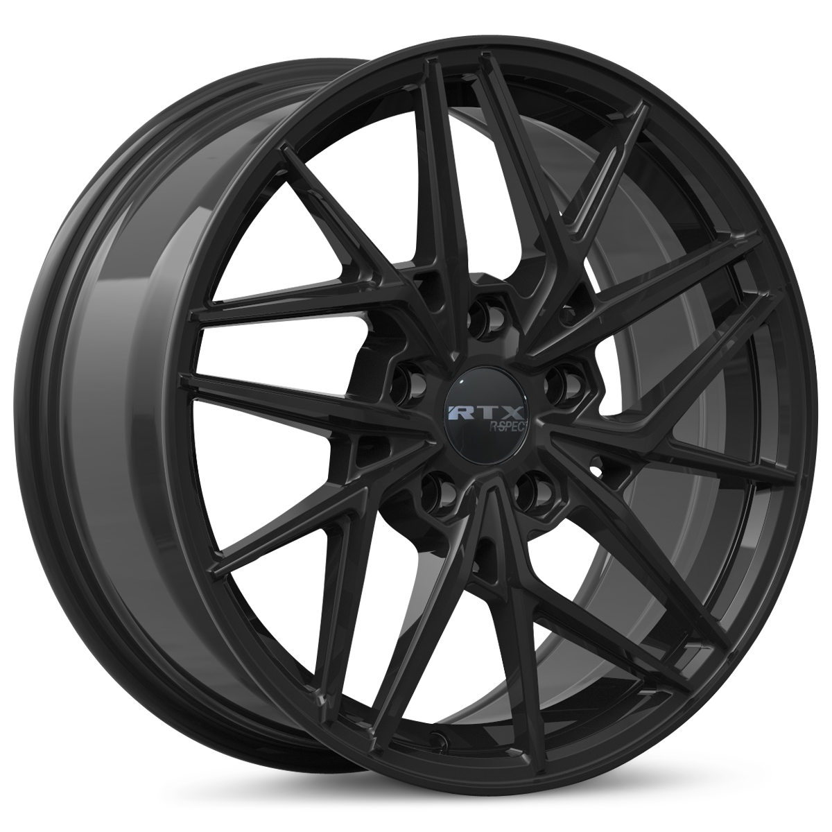 19x8.5 RTX RS11 Gloss Black Wheel 5x4.5 (42mm)