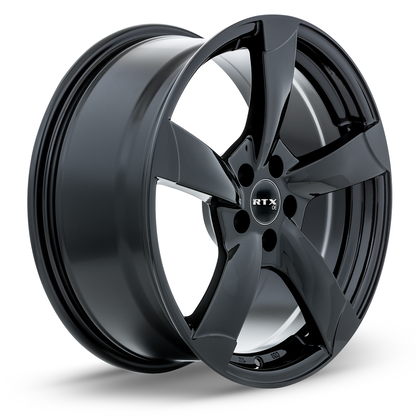 17x7.5 RTX RS II Gloss Black Wheel 5x112 (35mm)