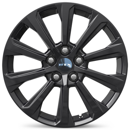 18x8 RTX TY04 Gloss Black Wheel 5x120 (40mm)