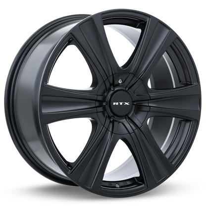 18x8 RTX Aspen Satin Black Wheel 5x4.5/5x5 (35mm)