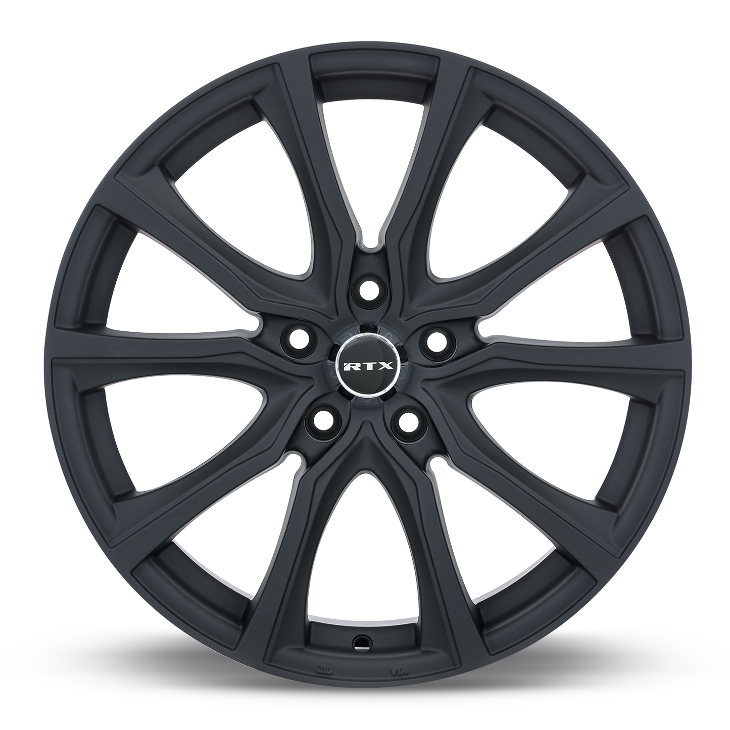 16x7 RTX Contour Matte Black Wheel 5x4.25 (40mm)