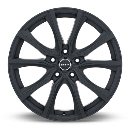 16x7 RTX Contour Matte Black Wheel 5x4.25 (40mm)