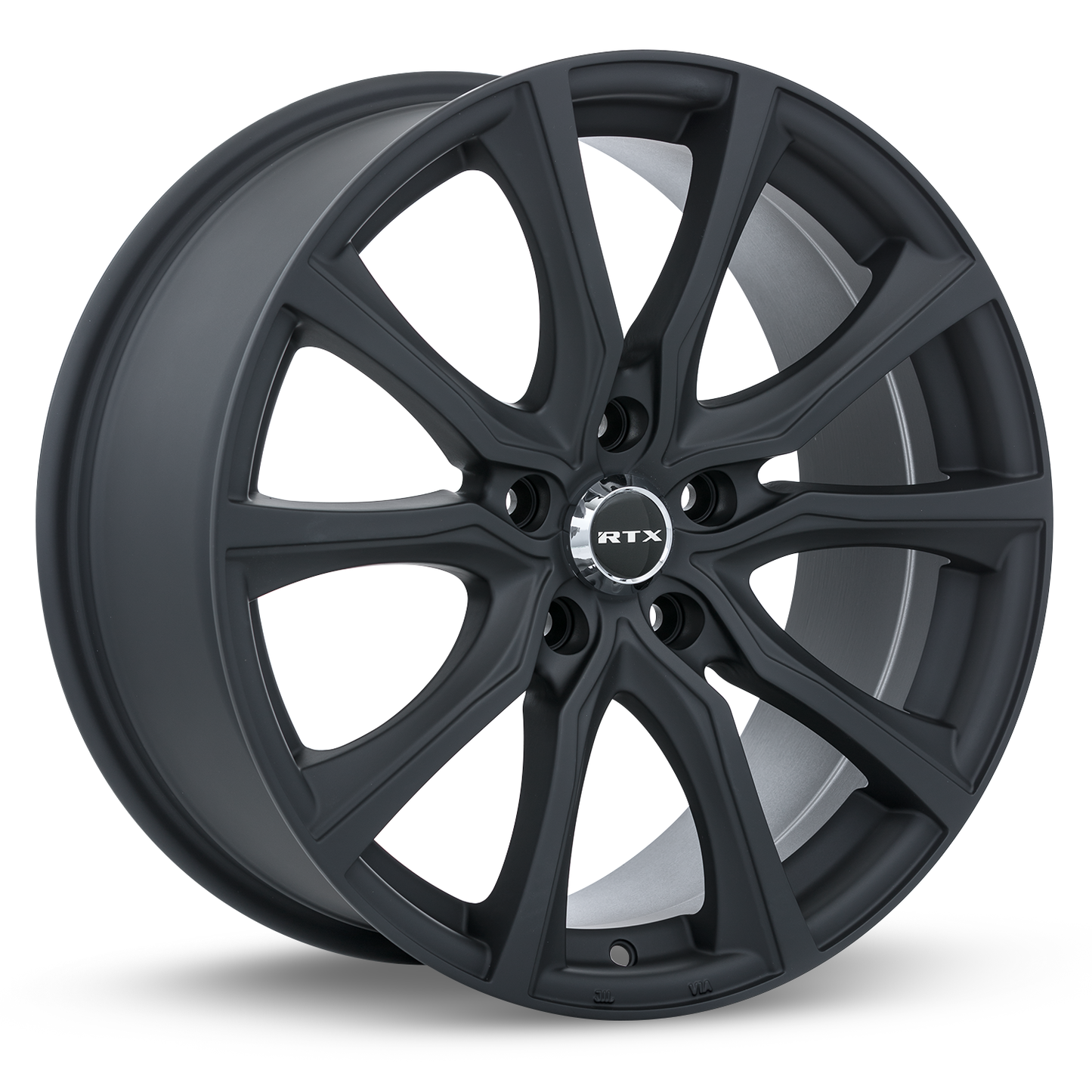 17x7.5 RTX Contour Matte Black Wheel 5x120 (35mm)