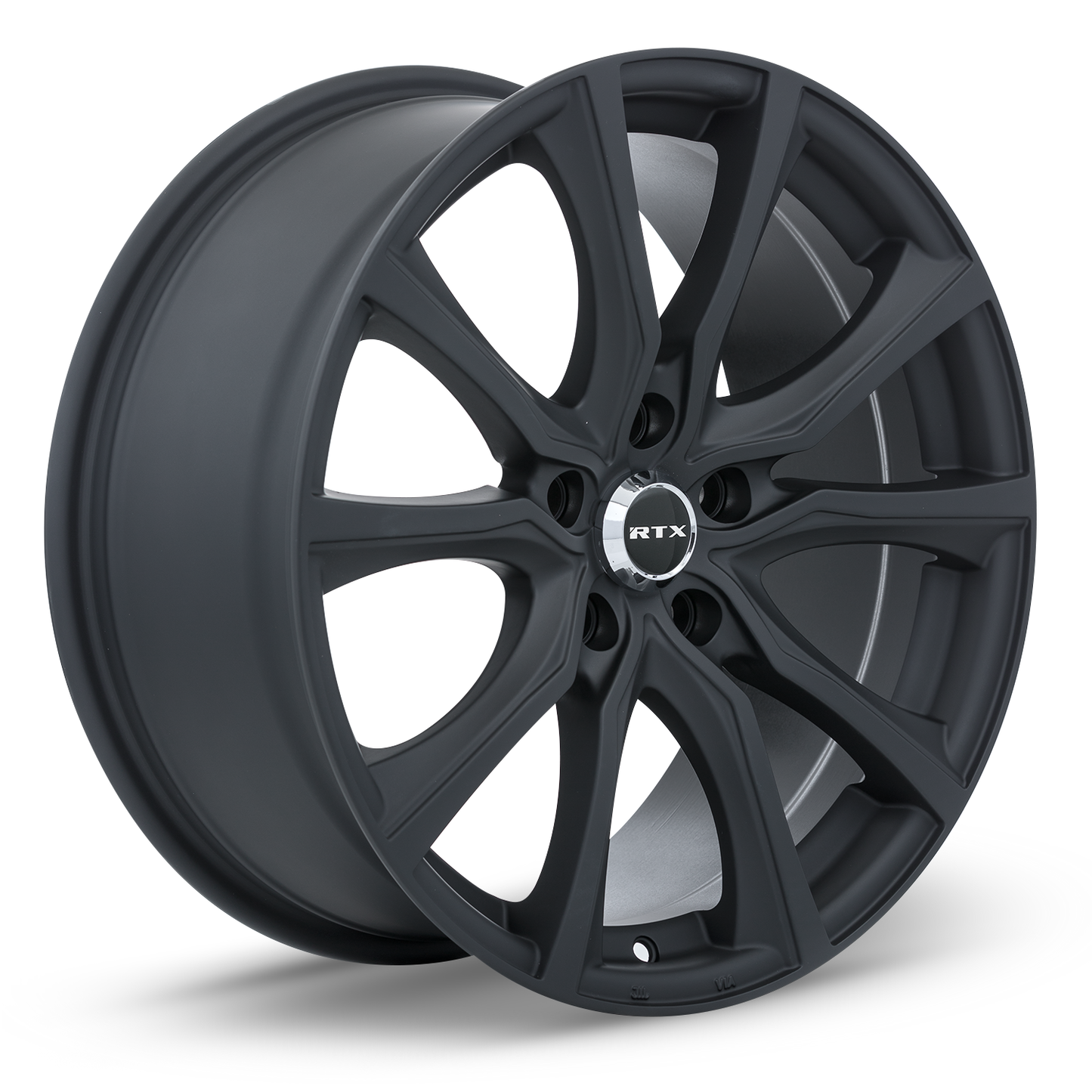 17x7.5 RTX Contour Matte Black Wheel 5x120 (35mm)