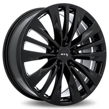20x8 RTX TY-02 Gloss Black Wheel 5x4.5 (35mm)