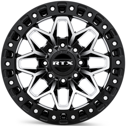 20x9 RTX Zion Gloss Black Machined Wheel 8x170 (20mm)