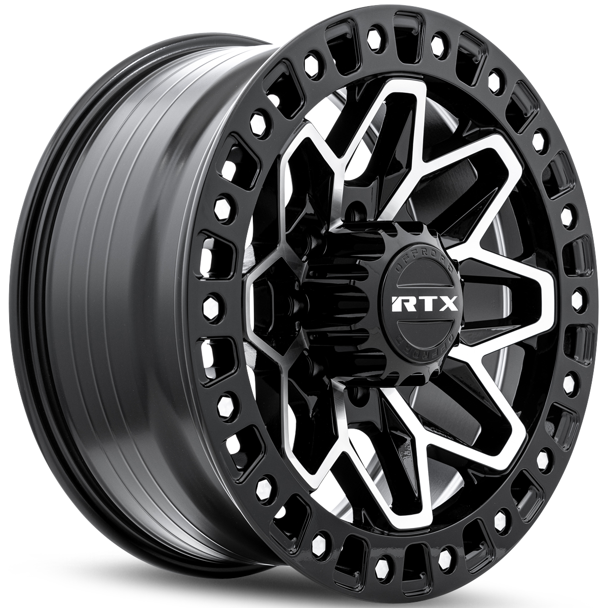 20x9 RTX Zion Gloss Black Machined Wheel 8x170 (20mm)