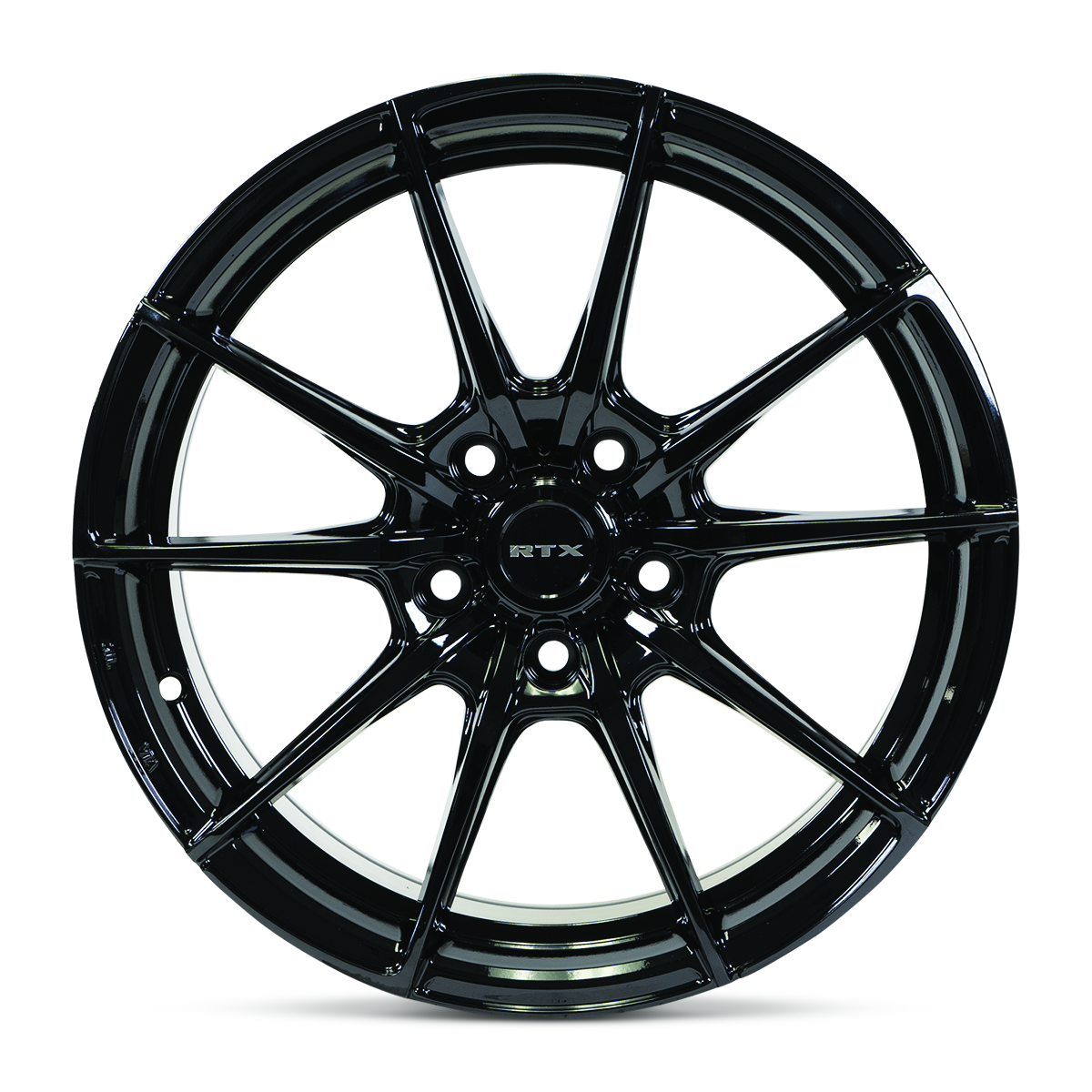 17x7.5 RTX SL01 Gloss Black Wheel 5x4.5 (40mm)