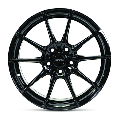 17x7.5 RTX SL01 Gloss Black Wheel 5x4.5 (40mm)