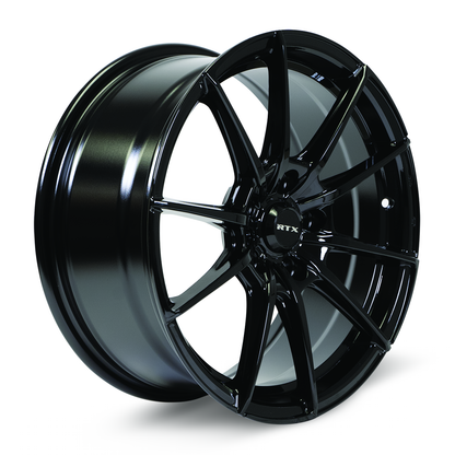 17x7.5 RTX SL01 Gloss Black Wheel 5x4.5 (40mm)