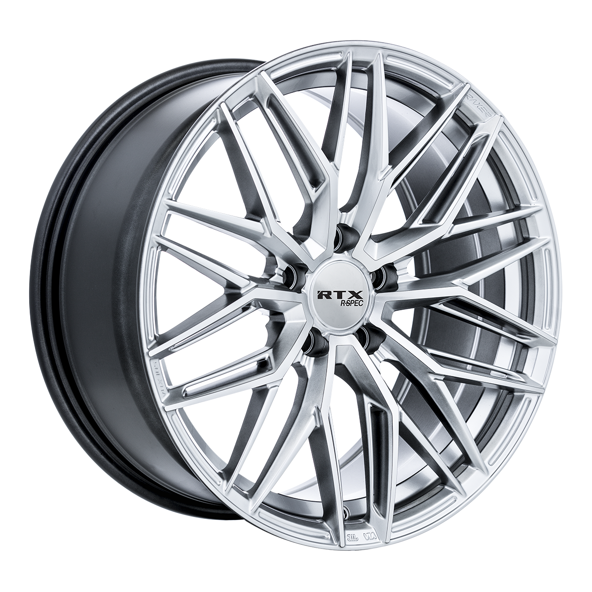 18x8.5 RTX SW20 Silver with Machined Face Wheel 5x112 (45mm)