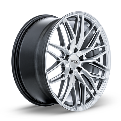 18x8.5 RTX SW20 Silver with Machined Face Wheel 5x4.5 (45mm)