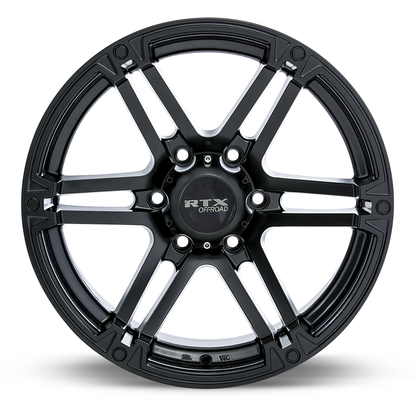17x8 RTX Slate Satin Black Wheel 6x120 (12mm)